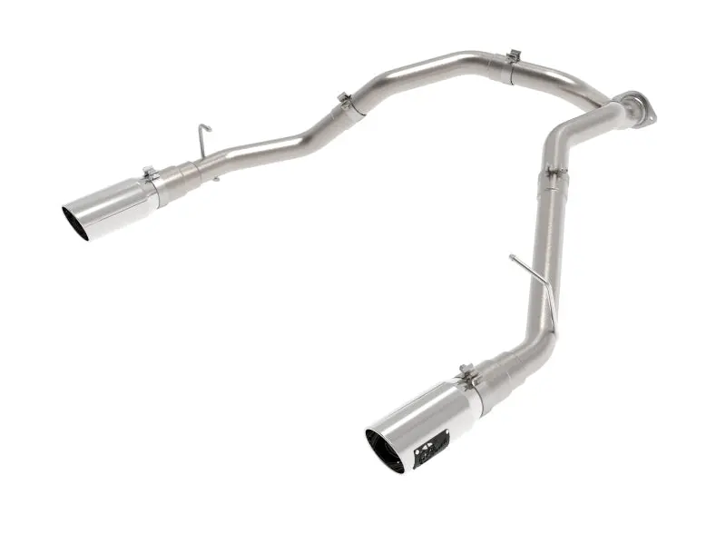 Afe Large Bore-Hd 3In 409Ss Dpf-Back Exhaust System W/ Polished Tip Ram 1500 20-21 V6-3.0 1