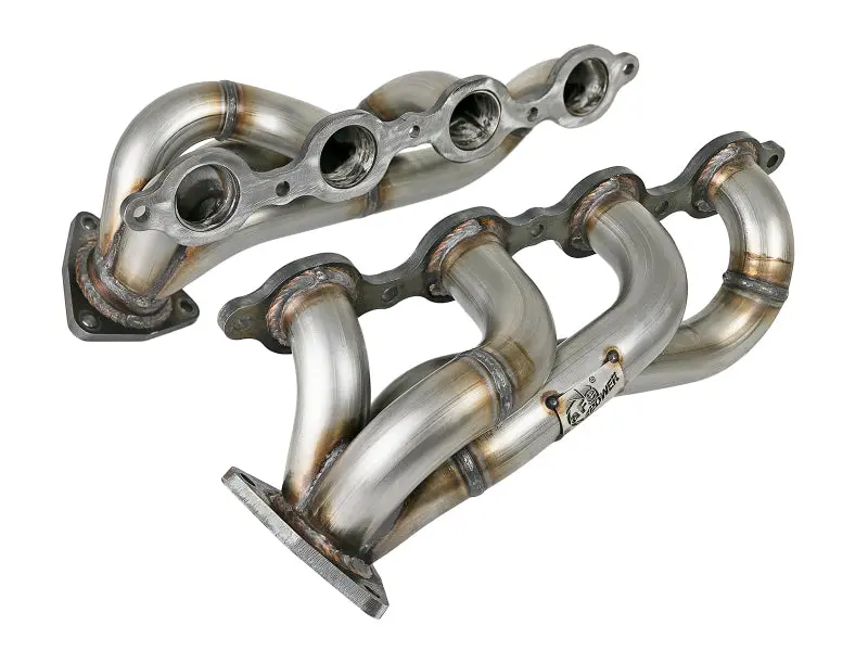 Afe Twisted Steel 1-3/4In 304Ss Shorty Headers 2019 Gm Silverado / Sierra 1500 V8-5.3L/6.2L 1