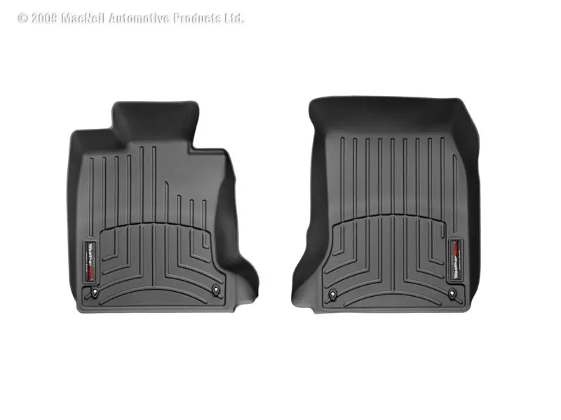 Weathertech 04-10 Bmw 528I/528Xi Front Floorliner - Black 1