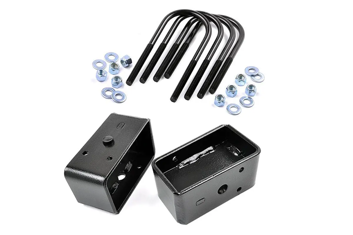 6542  -  3 Inch Block & U-Bolt Kit - Ford Bronco 4Wd (1978-1979) 1