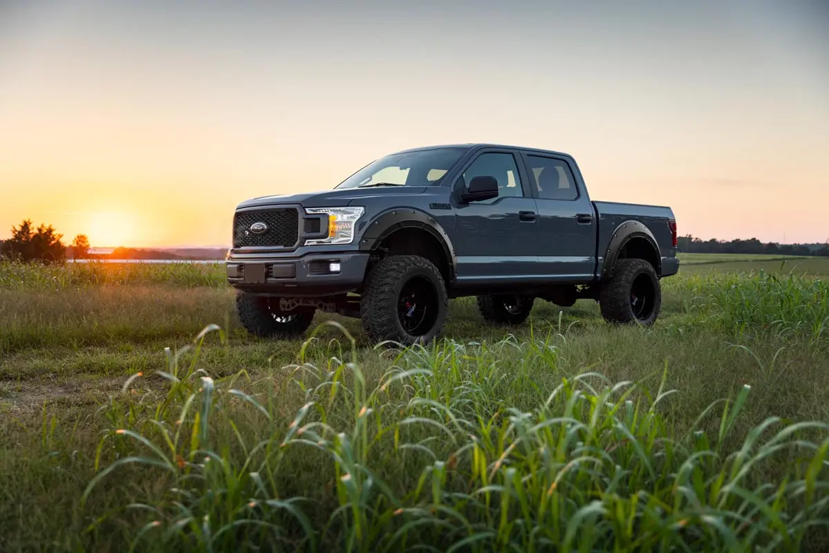 A-F11811-G1 - Fender Flares - Defender - G1 Absolute Black - Ford F-150 2Wd/4Wd (2015-2020) 2
