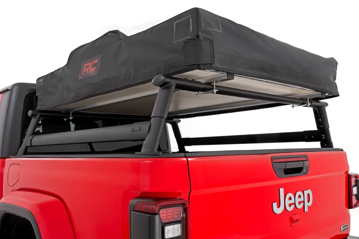 10644  -  Bed Rack - Half Rack - Aluminum - Jeep Gladiator Jt 4Wd (2020-2025) 1