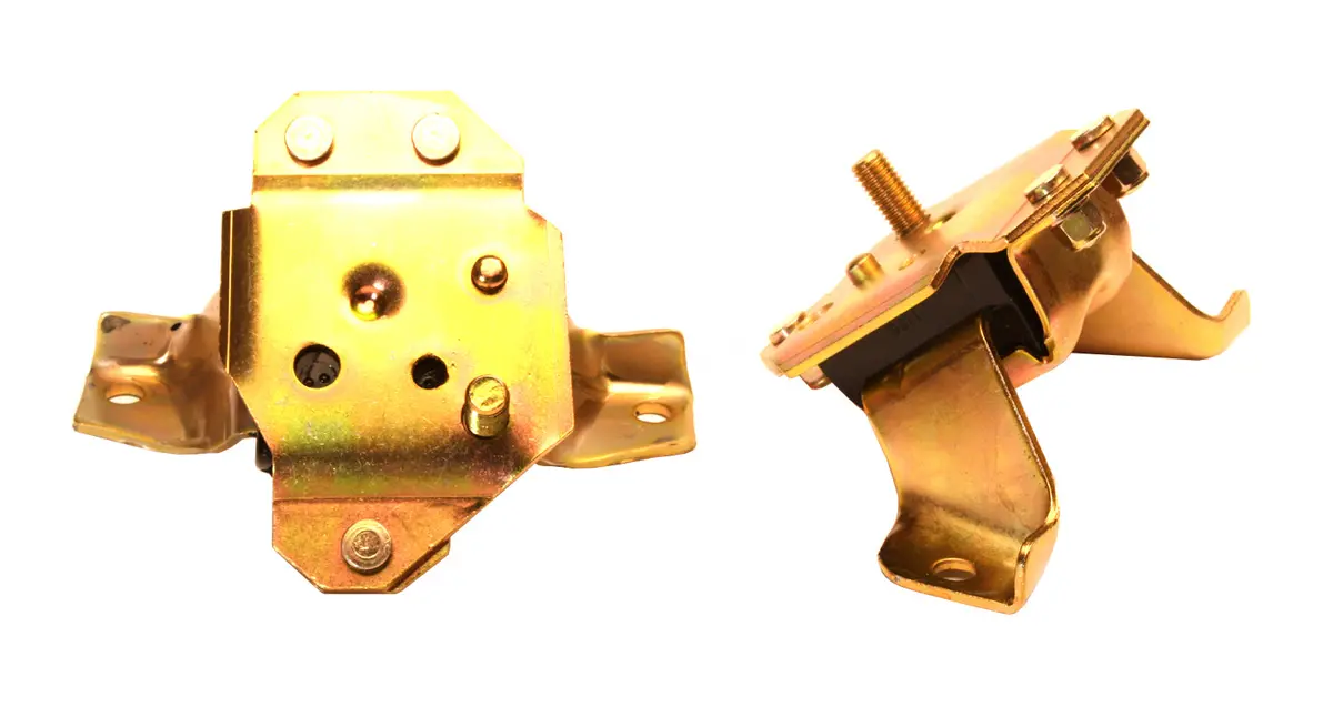 4.1122G  -  Motor Mount Set; Black; Pair; Performance Polyurethane; 1