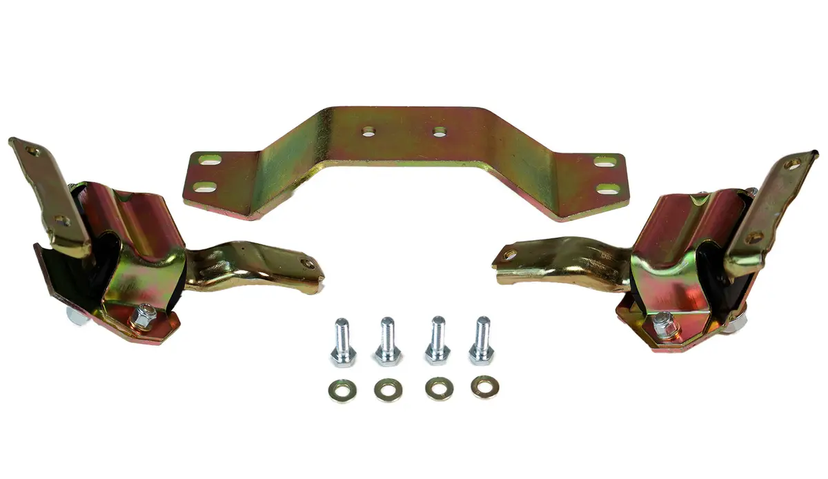 4.1127G  -  Motor Mount Set; Black; Pair; Performance Polyurethane; 1