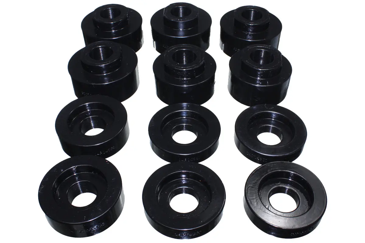 4.4125G  -  Body Mount Set; Black; Performance Polyurethane; 1