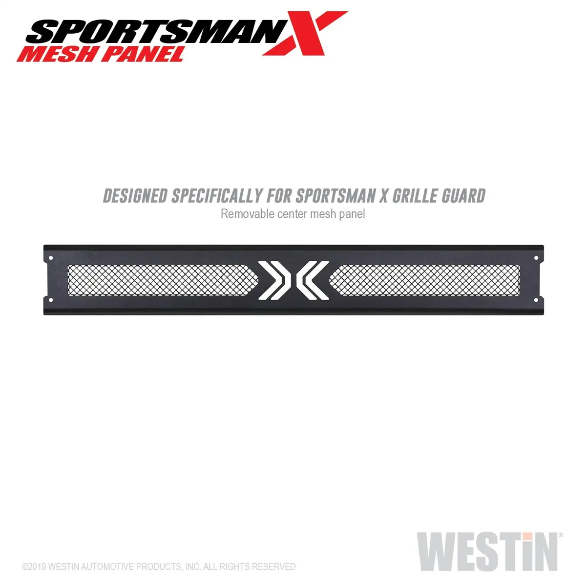 40-13015  -  Sportsman X Mesh Panel; Textured Black; 1