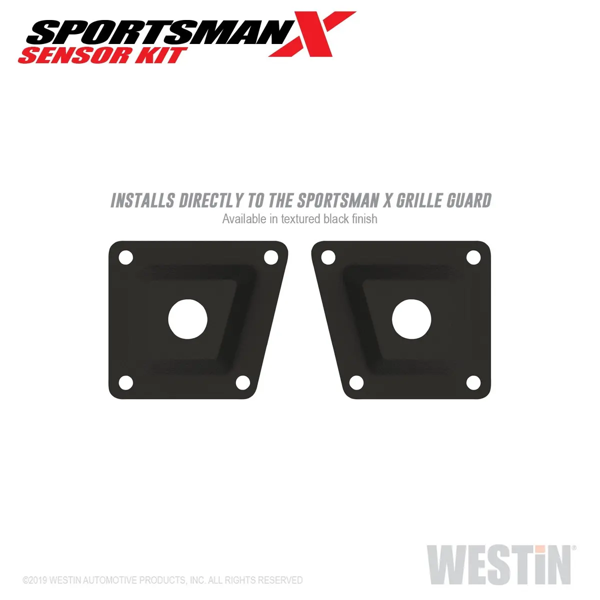 40-21005  -  Sportsman X Grille Guard Sensor Relocator Kit; 1