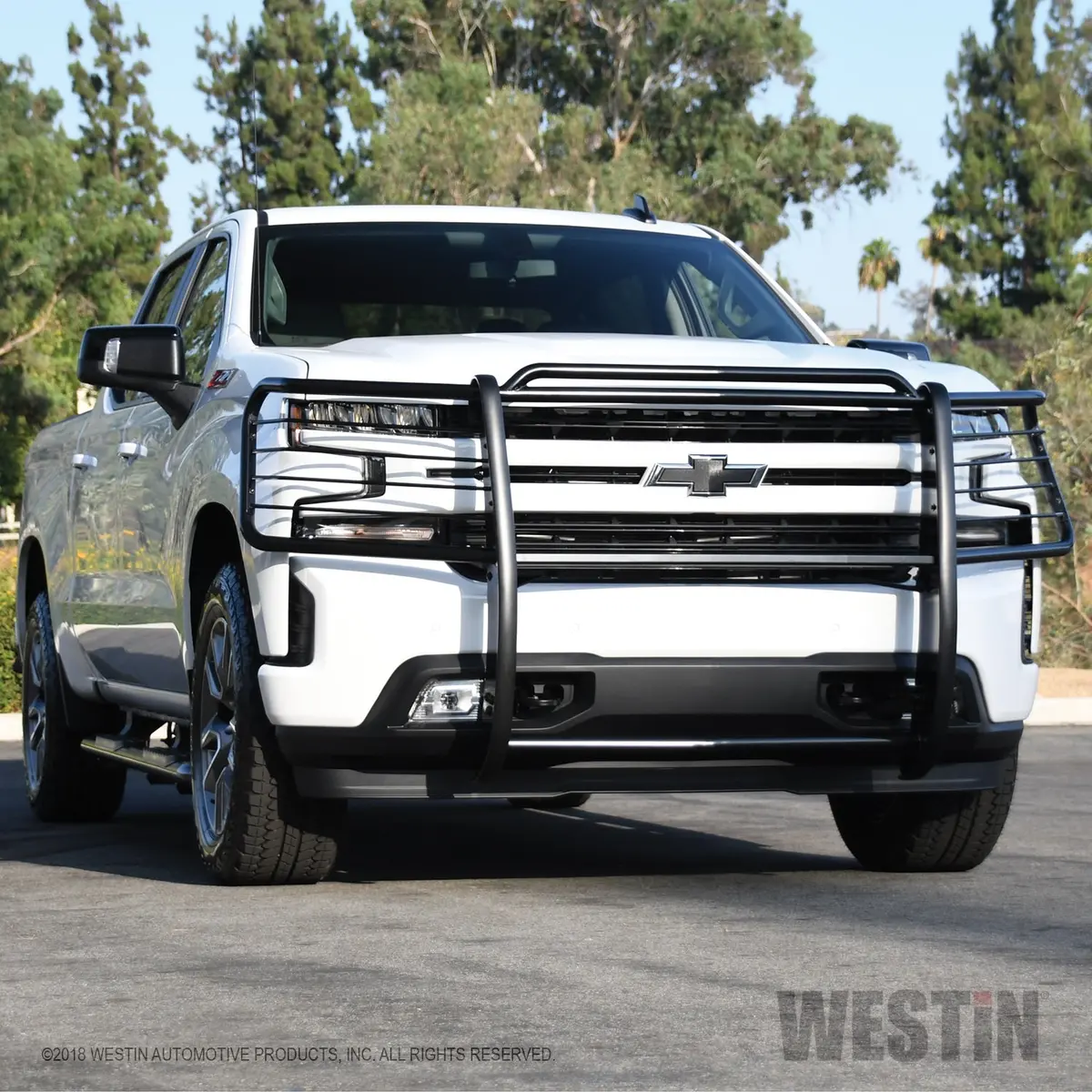 40-3955  -  Sportsman Grille Guard; Black; Steel; 1