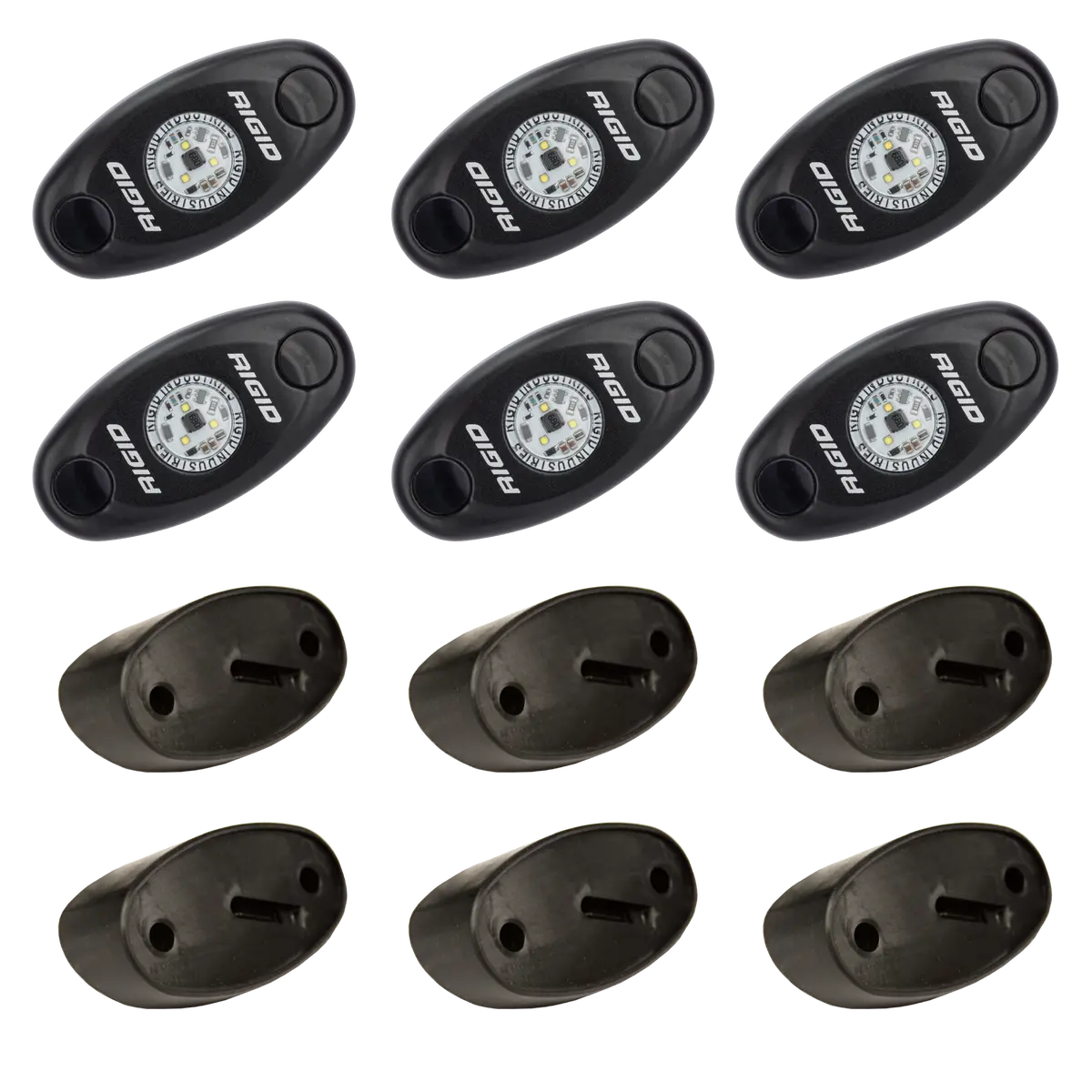 400253  -  A-Series Led Universal Rock Light Kit, High Power Cool White, Set Of 6 1