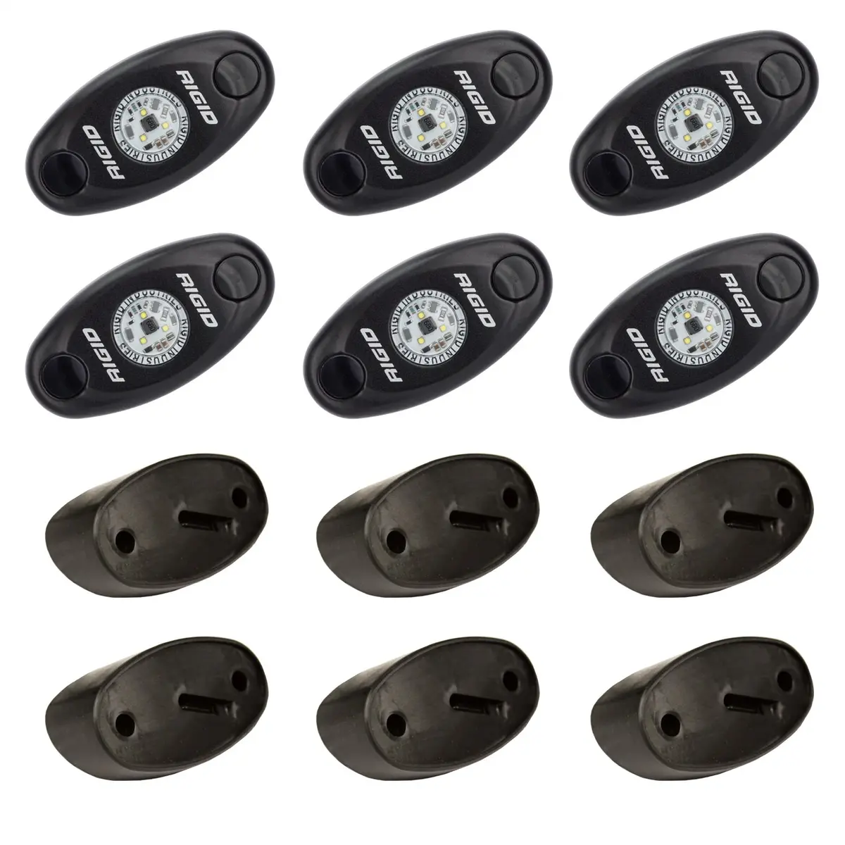400293  -  A-Series Led Universal Rock Light Kit, High Power Amber, Set Of 6 1