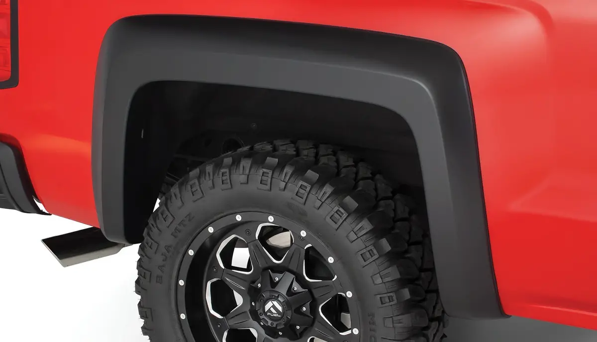 41028-02  -  Extend-A-Fender Flares Black Smooth Finish 2-Piece Rear 1