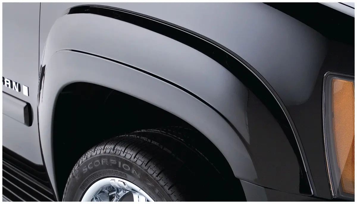40921-02  -  Oe Style Fender Flares Black Smooth Finish 4-Piece Set 1