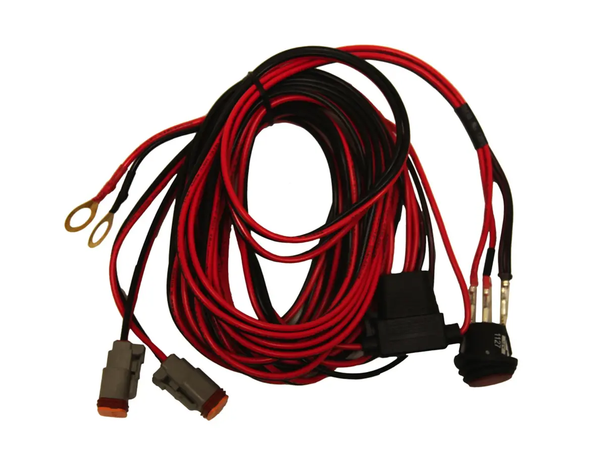 40195  -  Wire Harness, Fits D-Series Pair And Sr-Q Series Pair With 4 Leds 1