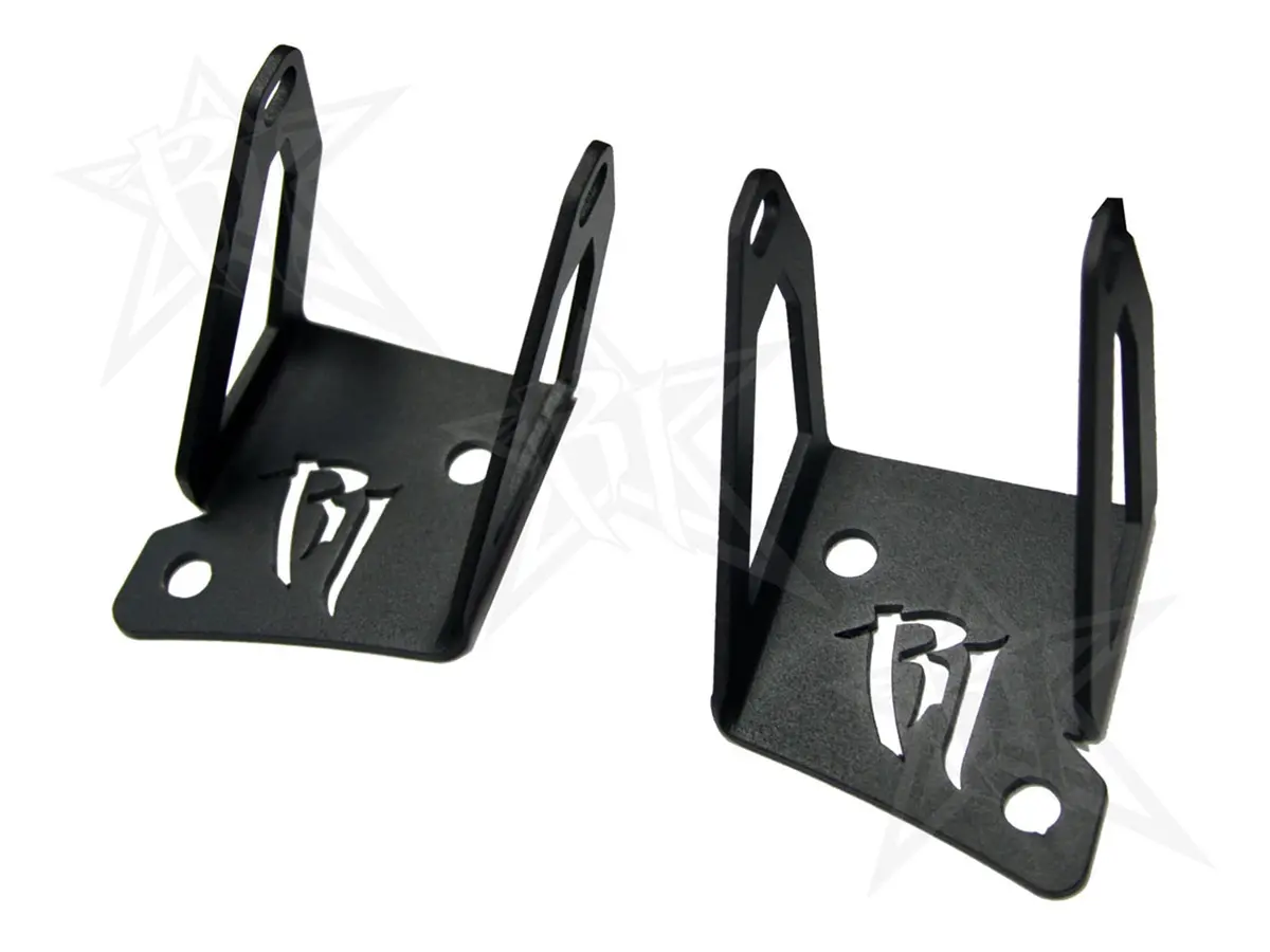 40331  -  2007-2015 Jeep Jk A-Pillar Mount Kit, Fits D-Series Or Radiance Pod Lights 1