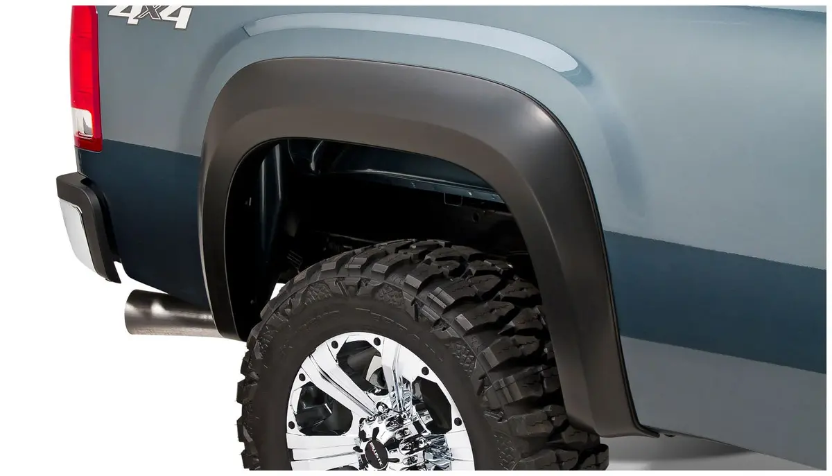 40954-02  -  Extend-A-Fender Flares Black Smooth Finish 4-Piece Set 1