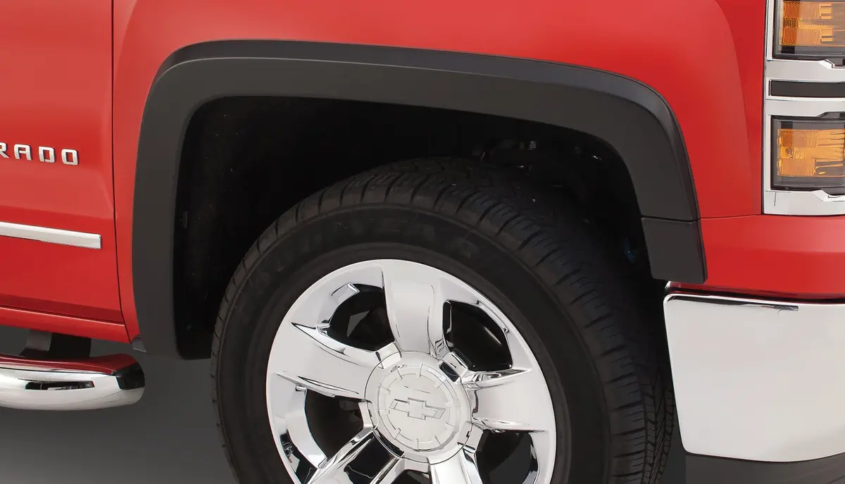 40923-02  -  Oe Style Fender Flares Black Smooth Finish 4-Piece Set 1