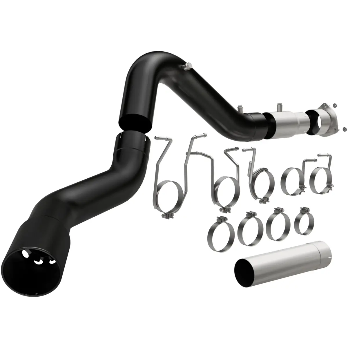 Black Dpf Series Diesel 5In. Filter-Back 1