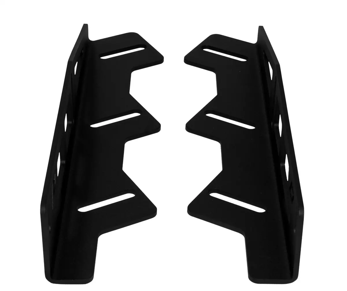 41611  -  2017-2020 Ford Raptor Fog Light Mount Kit, Fits 6 D-Series Led Lights 1