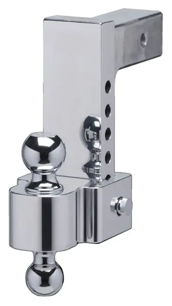 42-00-2825  -  Flash 8" Simple Hd 2.5" Shank 2" And 2-5/16" Chromed Balls 1