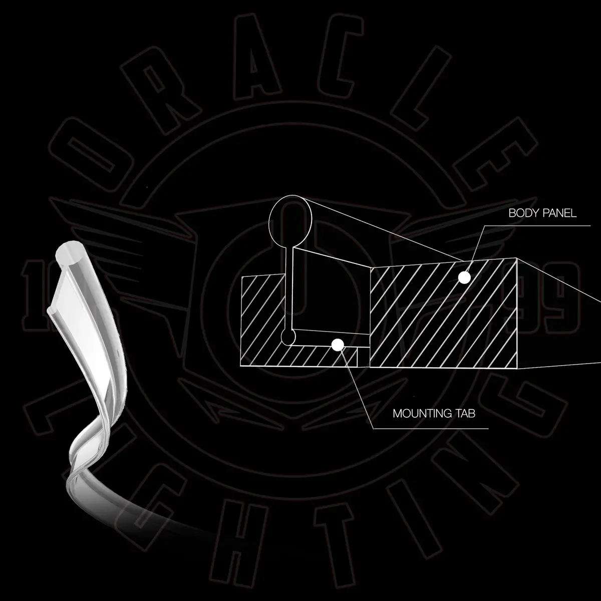 4232-504  -  Fiber Optic Cable For Led Dash Kit 1