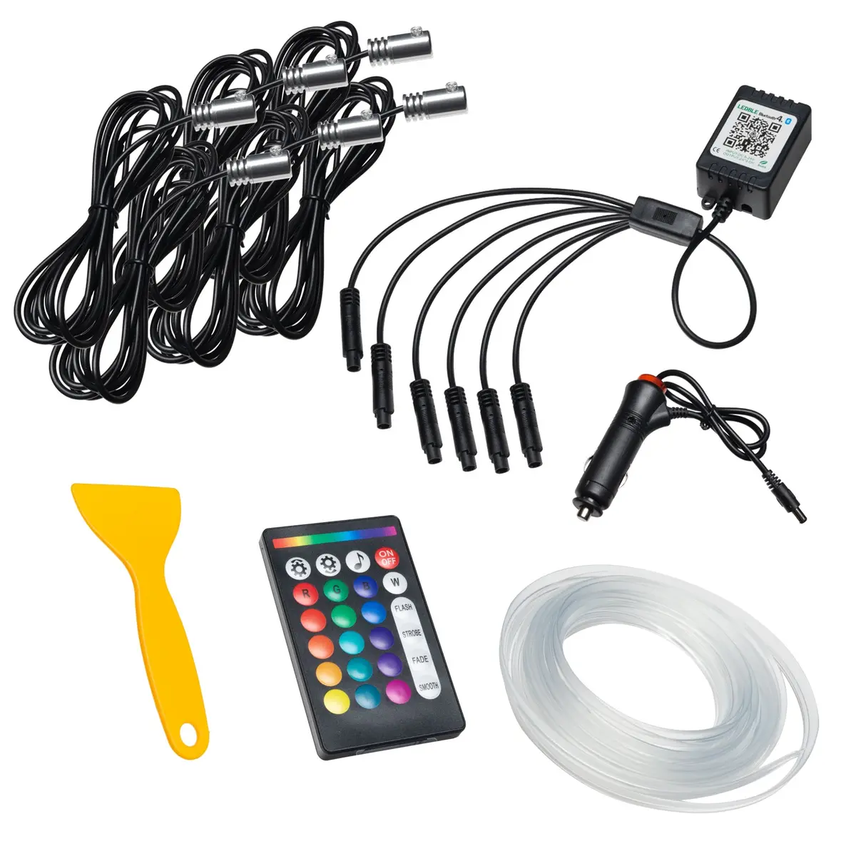 4233-333-6  -  Oracle Lighting Fiber Optic Led Interior Kit - Colorshift (6Pcs) 1