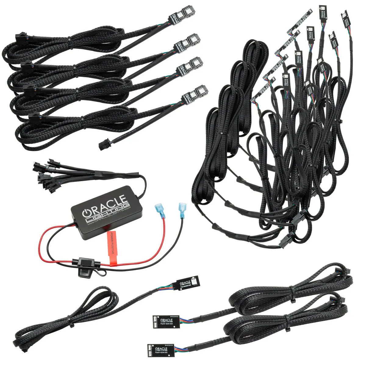 4235-333  -  2019-2024 Ram Complete Interior Ambient Lighting Colorshift Rgb Conversion Kit 1