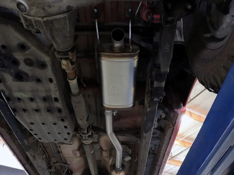 Afe Rock Basher 2.5In 409 Ss Cat-Back Exhaust - 99-04 Toyota Tacoma L4-2.4L / V6-3.4L 2