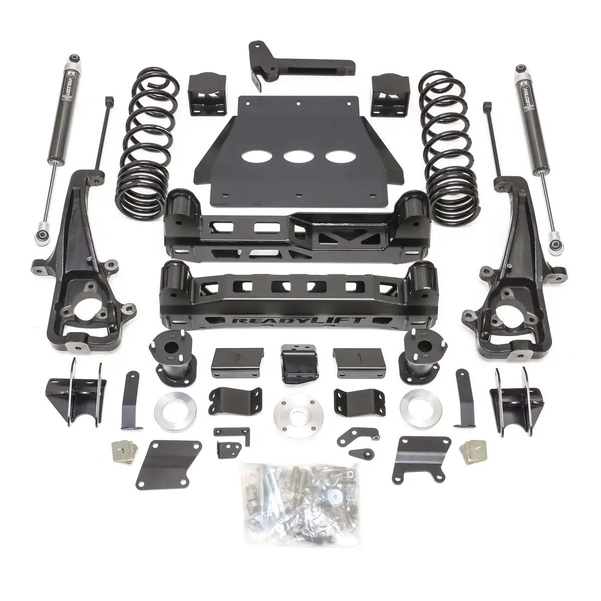 Readylift Ram 19-22 1500 Ld - 6'' Big Lift Kit With Falcon 22'' Wheels 1