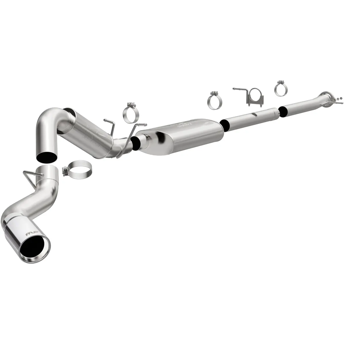 Street Series Stainless Cat-Back System 1