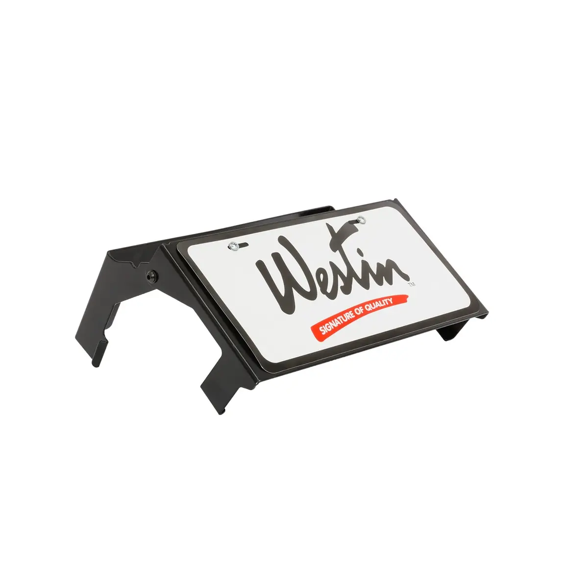 46-20055  -  Winch Mount License Plate Relocator; Black; Hardware Included; 1