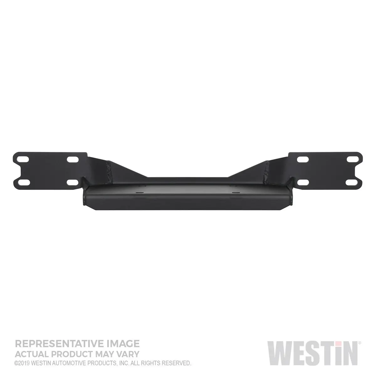 46-23925  -  Wj2 Winch Tray; Black Powder Coat; 1