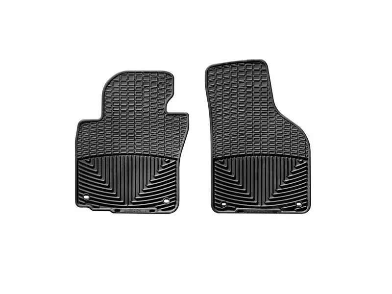 Weathertech 05+ Volkswagen Gli Sedan Front Rubber Mats - Black 2
