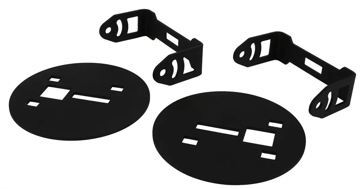 46535  -  2015-2019 Chevy 2500/3500 Fog Mount Kit, Fits Most Pod Lights 1