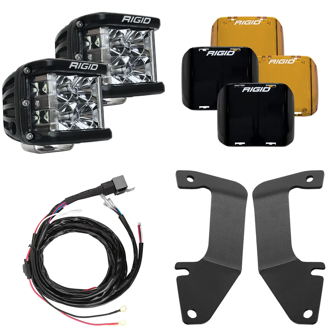 46705  -  2014-2020 Toyota Tundra A-Pillar Light Kit, Includes D-Ss Flood 1
