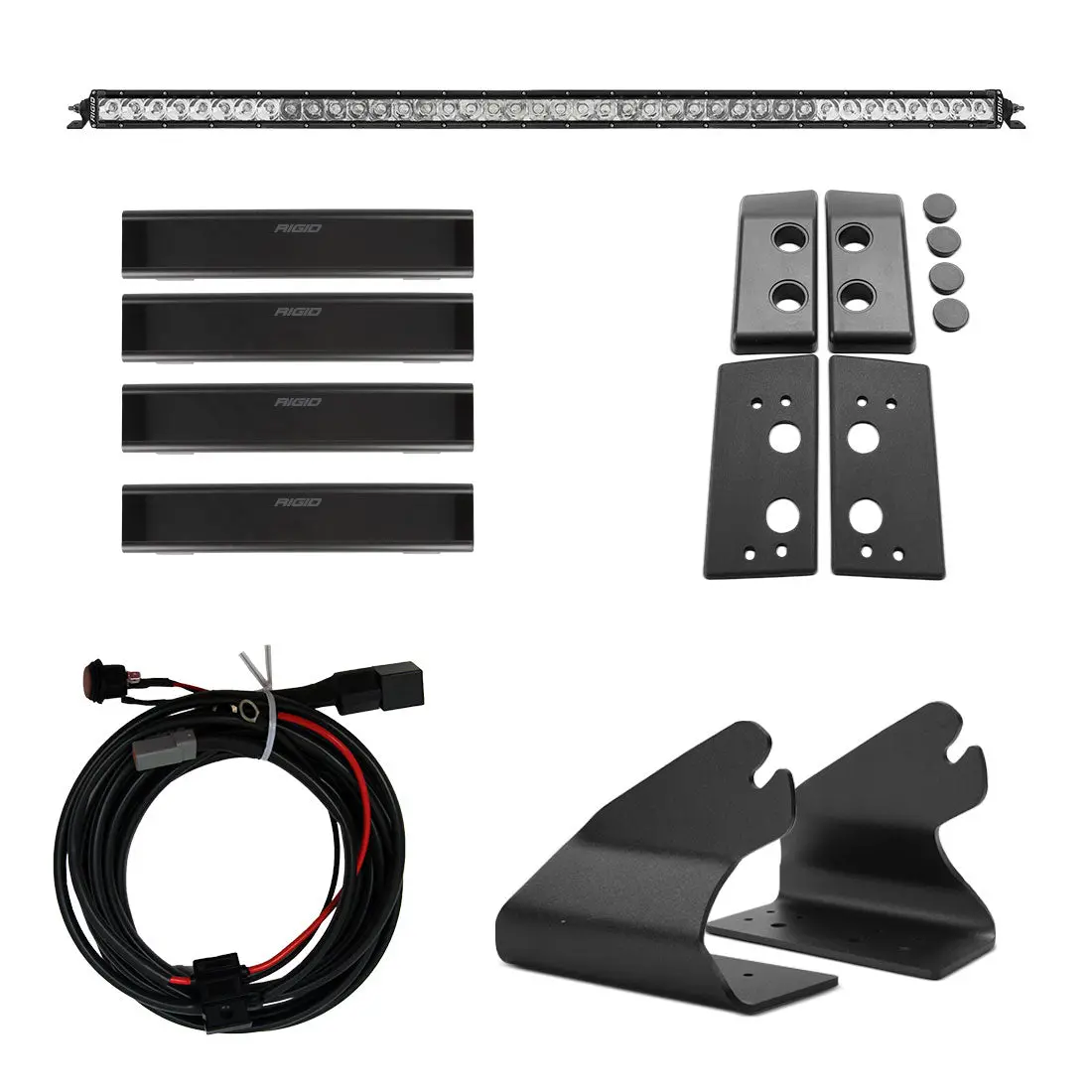 46724  -  2021 Bronco Roof Line Light Kit With A Sr Spot/Flood Combo Bar Included 1