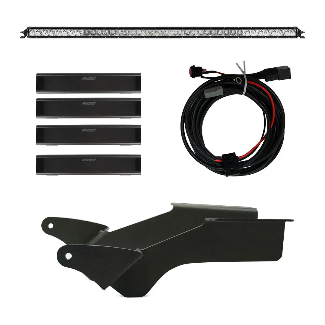 46726  -  2021 Bronco Roof Rack Light Kit With A Sr Spot/Flood Combo Bar Included 1