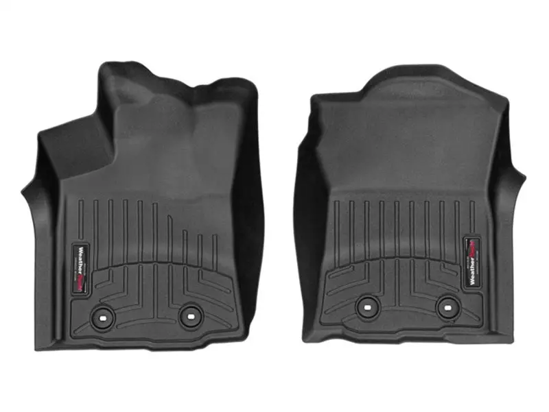 Weathertech 2018-23 Toyota Tacoma Front Floorliner - Black (Fits Access/Double Cab) 1