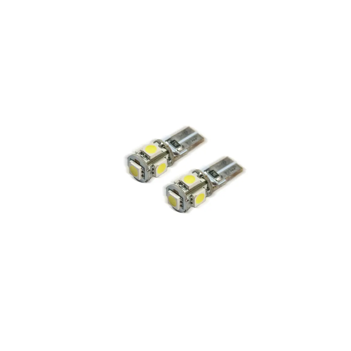 4801-001  -  Oracle Lighting T10 5 Led 3 Chip Smd Bulbs (Pair) - Cool White 1