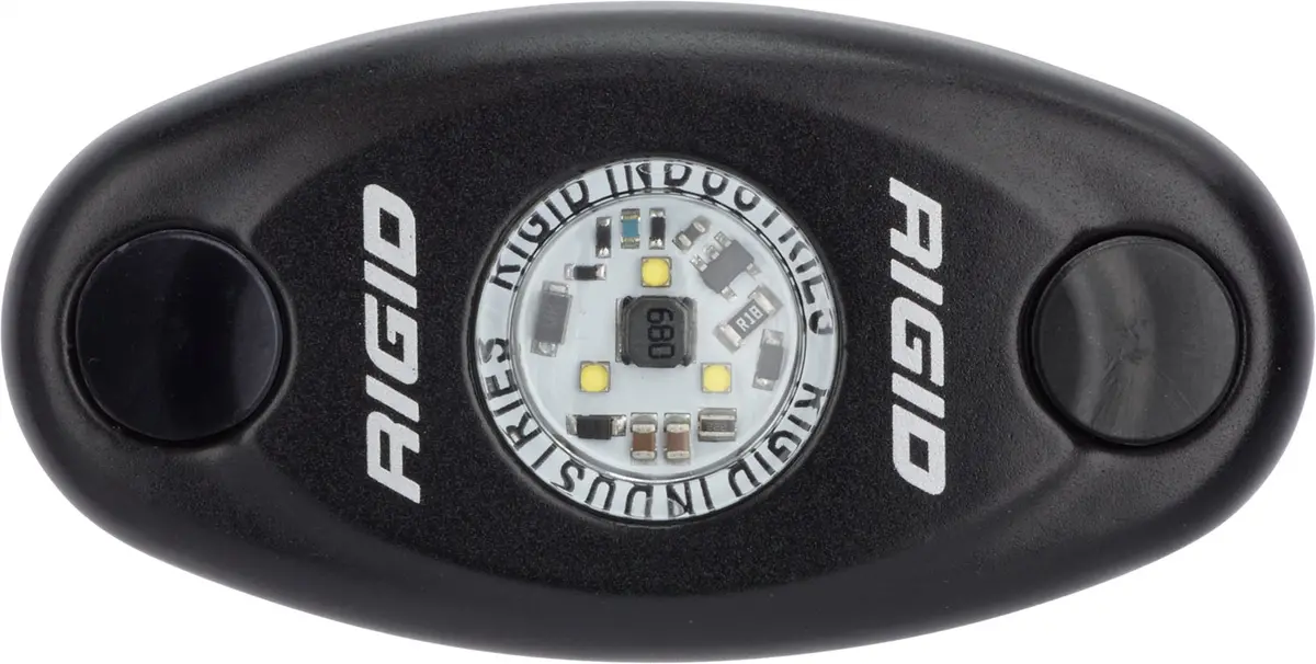 480103  -  A-Series Led Light, High Power, Red, Black Housing, Single 1