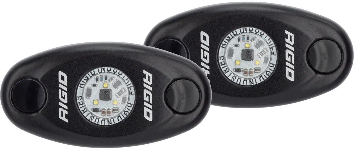 482033  -  A-Series Led Light, Low Power, Cool White, Black Housing, Pair 1