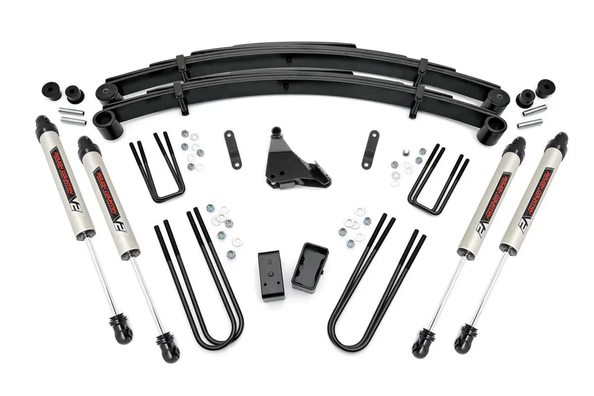 49570  -  4 Inch Lift Kit - Rear Blocks - V2 - Ford F-250/F-350 Super Duty 4Wd (99-04) 1