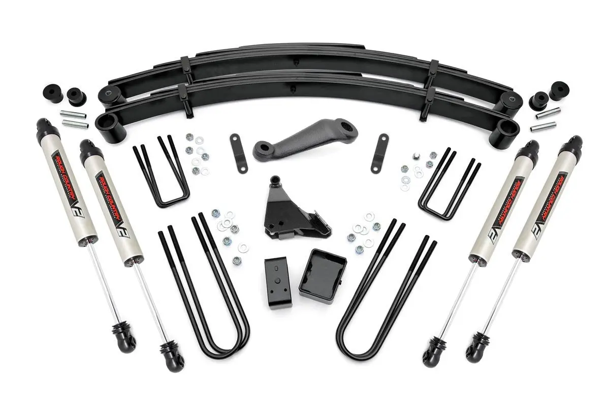 49670  -  6 Inch Lift Kit - Rear Blocks - V2 - Ford F-250/F-350 Super Duty 4Wd (99-04) 1