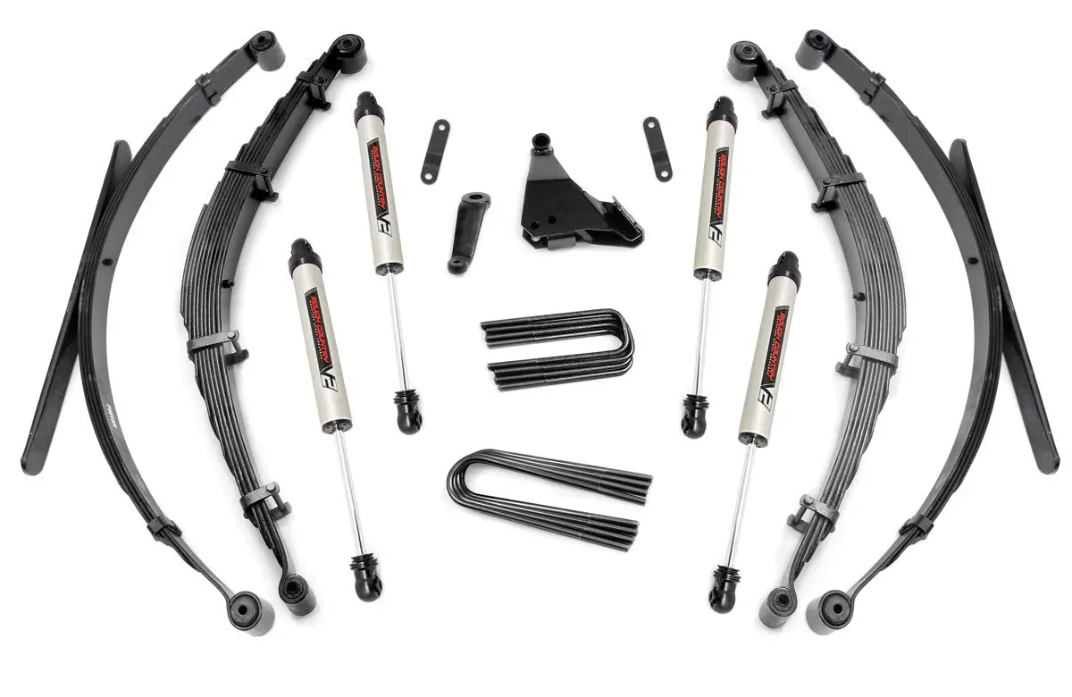 49770  -  6 Inch Lift Kit - Rear Springs - V2 - Ford F-250/F-350 Super Duty 4Wd (99-04) 1