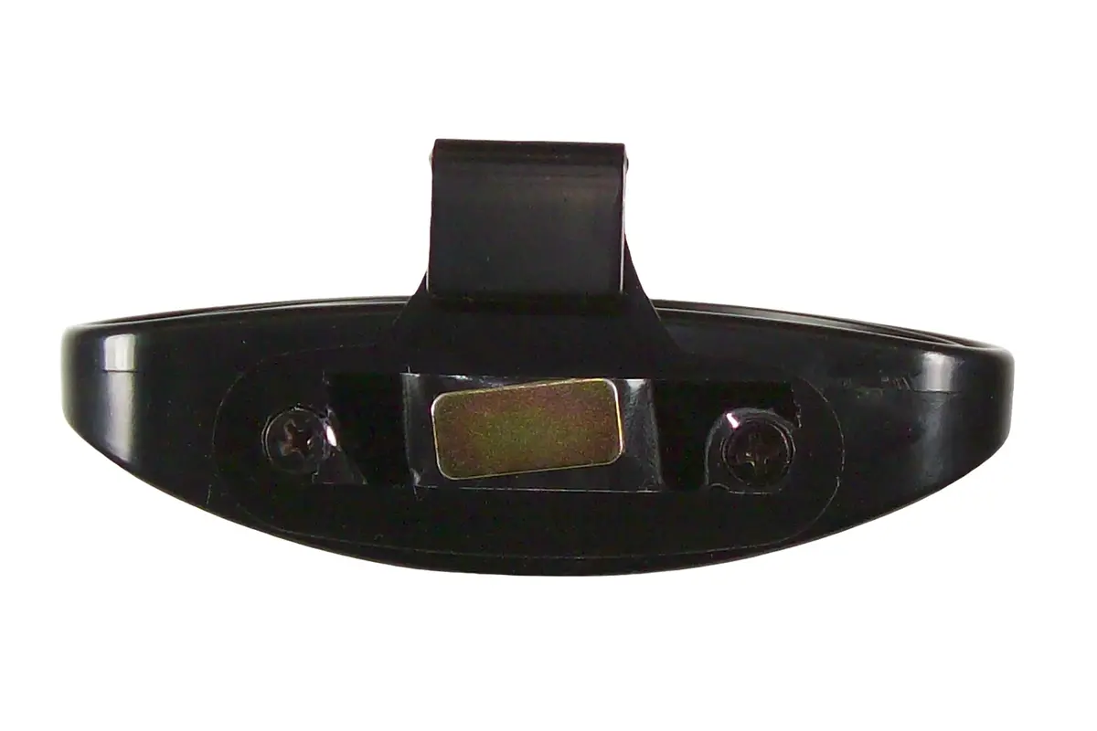 49805  -  Top Mount  Adjustable Clamp On Wide Angle Blind Spot Mirror- Black. 1