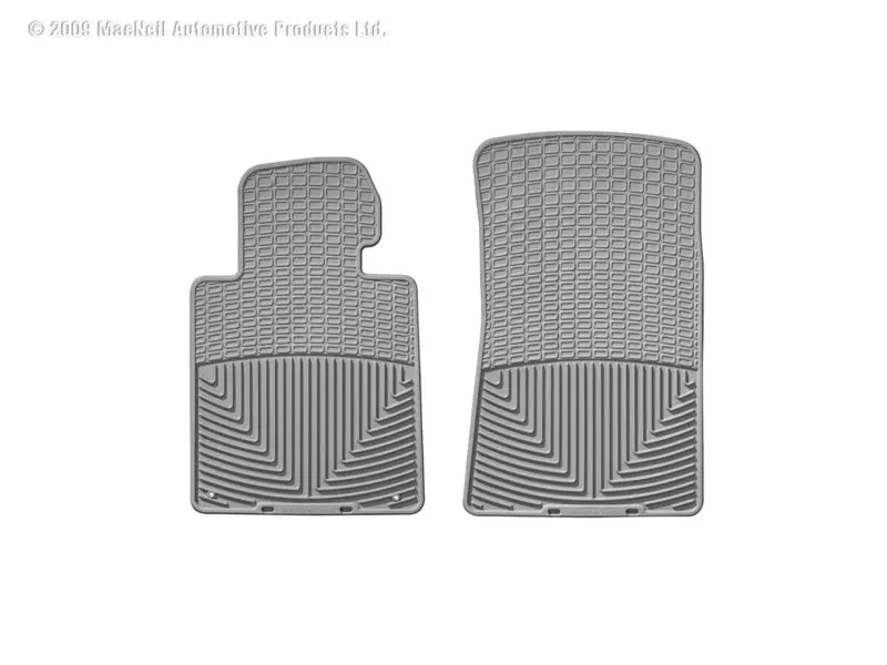 Weathertech 99 Bmw M3 Convertible Front Rubber Mats - Grey 1