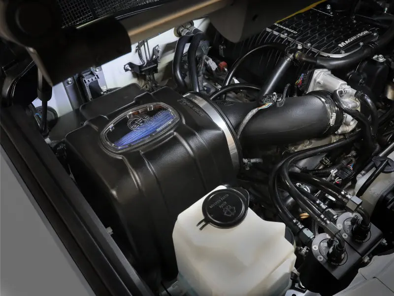 Afe 07-21 Toyota Tundra Momentum Gt Cold Air Intake System W/ Pro 5R Filter W/ Magnuson Supercharger 2