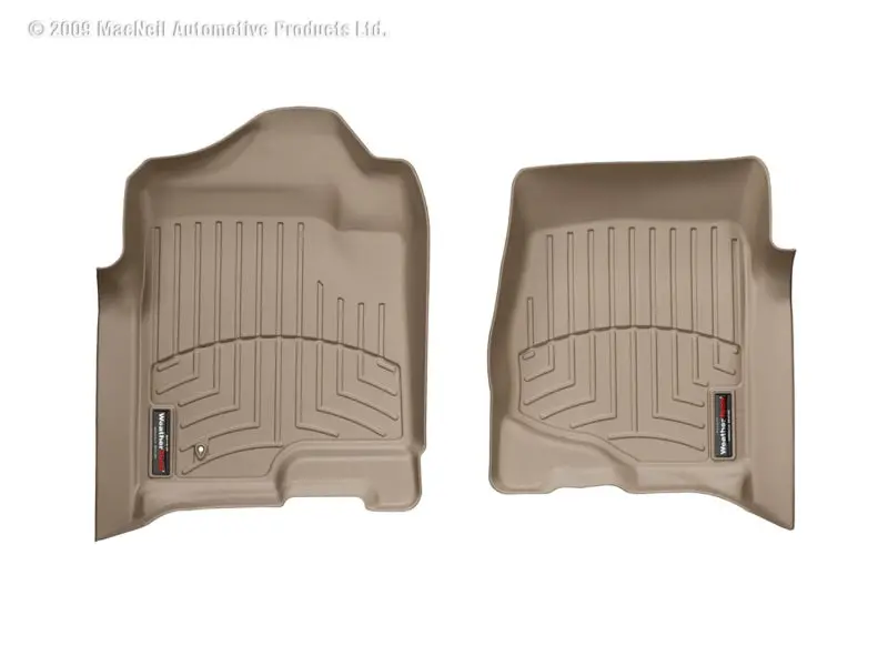 Weathertech 07+ Chevrolet Avalanche Front Floorliner - Tan 1