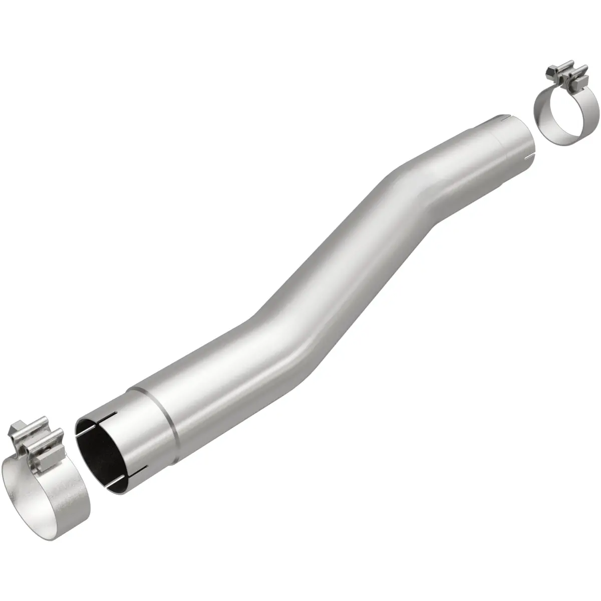 Direct-Fit Muffler Replacement Kit Without Muffler 1
