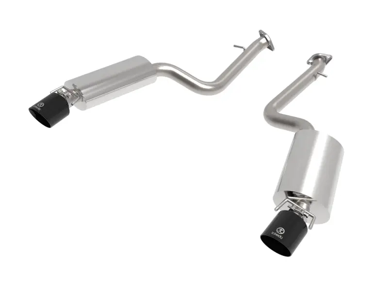 Afe Takeda 14-22 Lexus Is350 V6 2.5In. 304 Stainless Steel Axle-Back Exhaust System W/ Black Tip 1