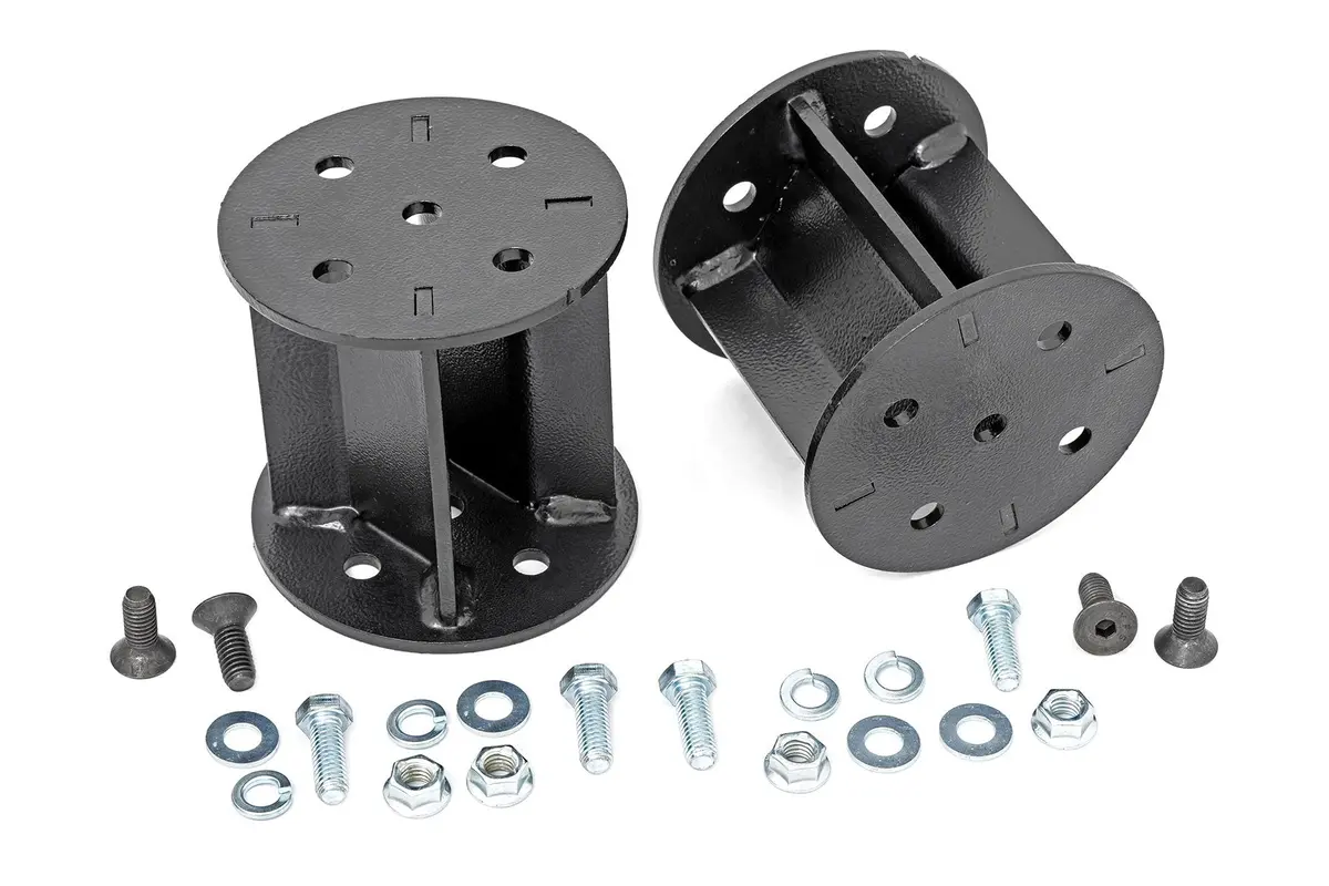 10013  -  Air Spring Spacer Kit - 4 Inch 4 Degree 1